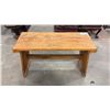 Image 2 : RUSTIC HARDWOOD HALLWAY TABLE