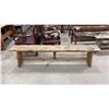Image 2 : 6' RUSTIC WOODEN BENCH SEAT