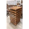 Image 1 : PRIMITIVE WOODEN WINE RACK