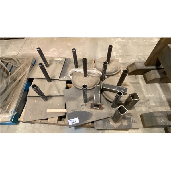 PALLET OF METAL STANDS