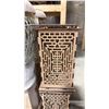 Image 3 : GROUP OF 6 SET DEC PROP GARDEN LANTERN STANDS & 4 WOODEN LANTERN BOXES