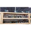 Image 1 : 2 SHELVES OF ASSORTED SIZE APOTHECARY JARS- SOME EMPTY, SOME WITH CONTENTS