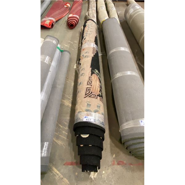 LARGE ORIENTAL WOOL AREA RUG