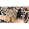 Image 2 : ENTIRE TOP SHELF OF LARGE ASSORTMENT OF VINTAGE ASIAN LANTERNS & LIGHTS
