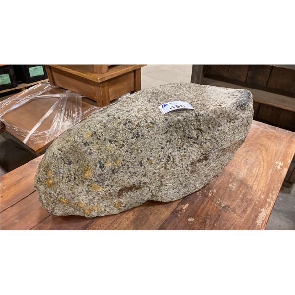 APPROX. 30" X 18" X 14" SET DECK ARTIFICIAL ROCK