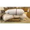 Image 1 : 2 WHITE FUTON MATTRESSES -KING & QUEEN SIZE