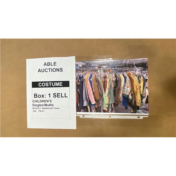 LARGE PALLET BOX OF ASSORTED WARDROBE - ASIAN EARTH TONES APPROX. 255 PCS.