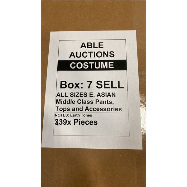 LARGE PALLET BOX OF ASSORTED WARDROBE - ASIAN MIDDLE CLASS PANTS, TOPS AND ACCESSORIES