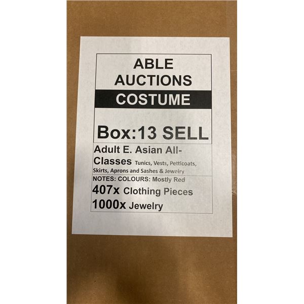 LARGE PALLET BOX OF ASSORTED WARDROBE - ASIAN ALL-CLASSES TUNICS, VESTS, PETTICOATS, SKIRTS, ETC