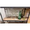 Image 1 : ASSORTED GLASS DRINK DISPENSERS & VINTAGE VASES