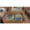 Image 1 : 2 LARGE BOXES OF ASSORTED DRAPERY SETS