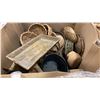 Image 3 : LARGE PALLET BOX FILLED WITH ASSORTED BASKETS