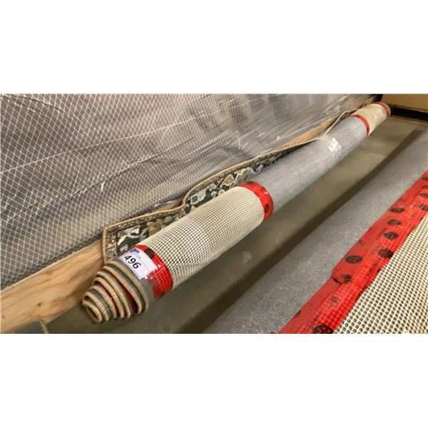 MULTI COLORED EARTH TONES AREA RUG - APPROX. 7FT X 9FT