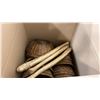 Image 4 : PALLET OF ASSORTED SHOW PROPS AND DECORATIONS - BASKETS, CERAMICS, HOUSEWARES AND MORE