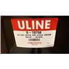 Image 2 : NEW ULINE 55 GAL OPEN TOP STEEL DRUM BARREL WITH LID - BLACK