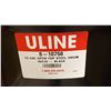 Image 2 : NEW ULINE 55 GAL OPEN TOP STEEL DRUM BARREL WITH LID - BLACK