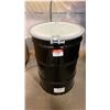 Image 1 : NEW ULINE 55 GAL OPEN TOP STEEL DRUM BARREL WITH LID - BLACK
