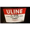 Image 2 : NEW ULINE 55 GAL OPEN TOP STEEL DRUM BARREL WITH LID - BLACK