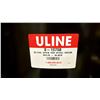 Image 2 : NEW ULINE 55 GAL OPEN TOP STEEL DRUM BARREL WITH LID - BLACK