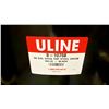 Image 2 : NEW ULINE 55 GAL OPEN TOP STEEL DRUM BARREL WITH LID - BLACK