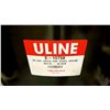 Image 2 : NEW ULINE 55 GAL OPEN TOP STEEL DRUM BARREL WITH LID - BLACK