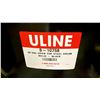 Image 2 : NEW ULINE 55 GAL OPEN TOP STEEL DRUM BARREL WITH LID - BLACK