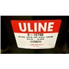 Image 2 : NEW ULINE 55 GAL OPEN TOP STEEL DRUM BARREL WITH LID - BLACK