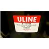 Image 2 : NEW ULINE 55 GAL OPEN TOP STEEL DRUM BARREL WITH LID - BLACK