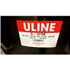 Image 2 : NEW ULINE 55 GAL OPEN TOP STEEL DRUM BARREL WITH LID - BLACK