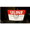 Image 2 : NEW ULINE 55 GAL OPEN TOP STEEL DRUM BARREL WITH LID - BLACK