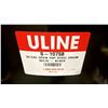 Image 2 : NEW ULINE 55 GAL OPEN TOP STEEL DRUM BARREL WITH LID - BLACK
