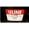 Image 2 : NEW ULINE 55 GAL OPEN TOP STEEL DRUM BARREL WITH LID - BLACK