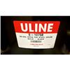 Image 2 : NEW ULINE 55 GAL OPEN TOP STEEL DRUM BARREL WITH LID - BLACK
