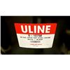 Image 2 : NEW ULINE 55 GAL OPEN TOP STEEL DRUM BARREL WITH LID - BLACK