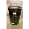 Image 1 : NEW ULINE 55 GAL OPEN TOP STEEL DRUM BARREL *NO LID* - BLACK