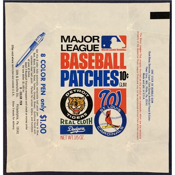 1969 FLEER BASEBALL WRAPPER