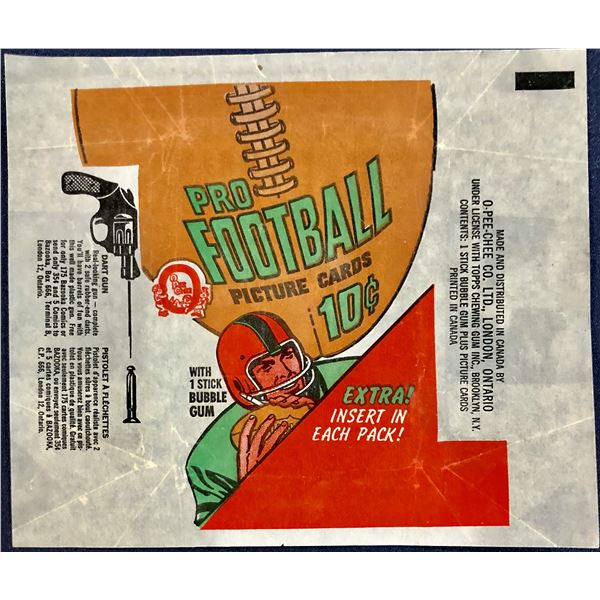 1970 O-PEE-CHEE CFL WRAPPER