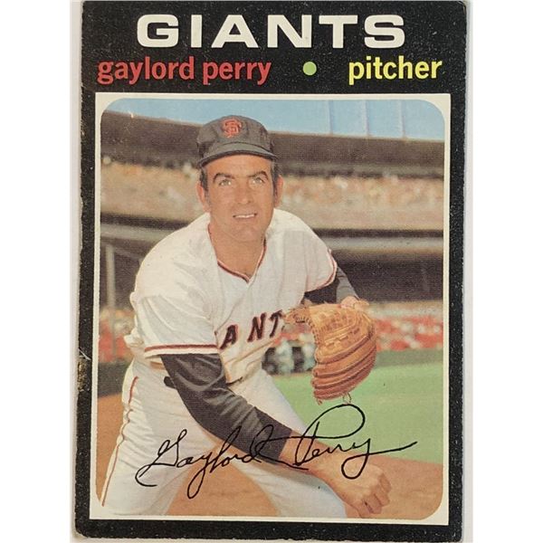 1971 TOPPS GAYLORD PERRY (HOF)