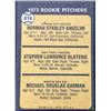 Image 2 : 1973 TOPPS HIGH NUMBERS - MIKE GARMAN ROOKIE CARD