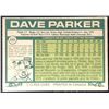 Image 2 : 1977 O-PEE-CHEE DAVE PARKER (HOF)