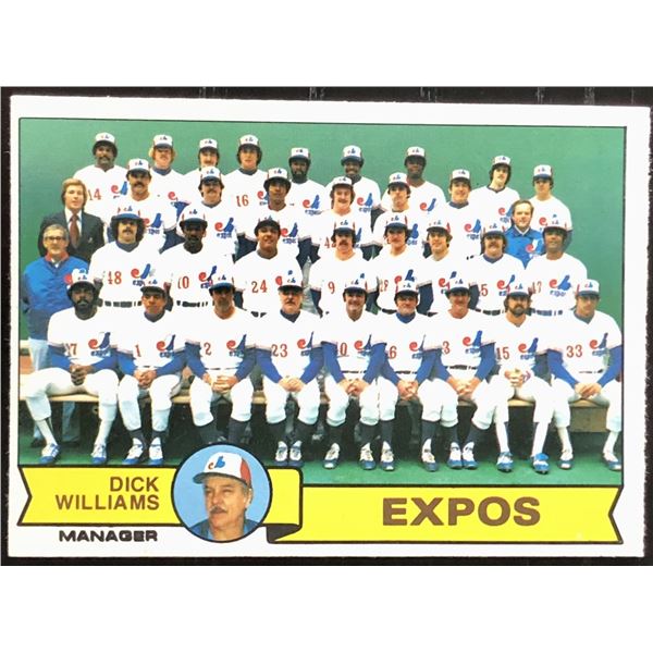 1979 O-PEE-CHEE MONTREAL EXPOS