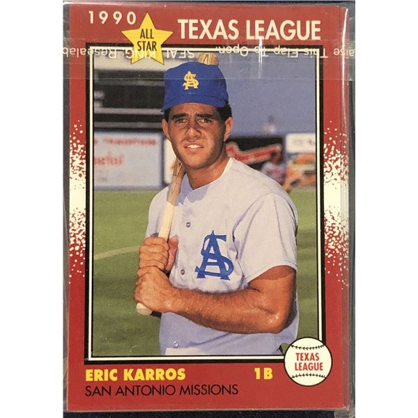 1990 GRAND SLAM MiLB TEXAS LEAGUE ALL STARS SET