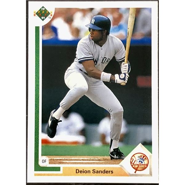 1991 UPPER DECK DEION SANDERS