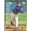 Image 1 : 1993 UPPER DECK TROY PERCIVAL (HOF) ROOKIE CARD