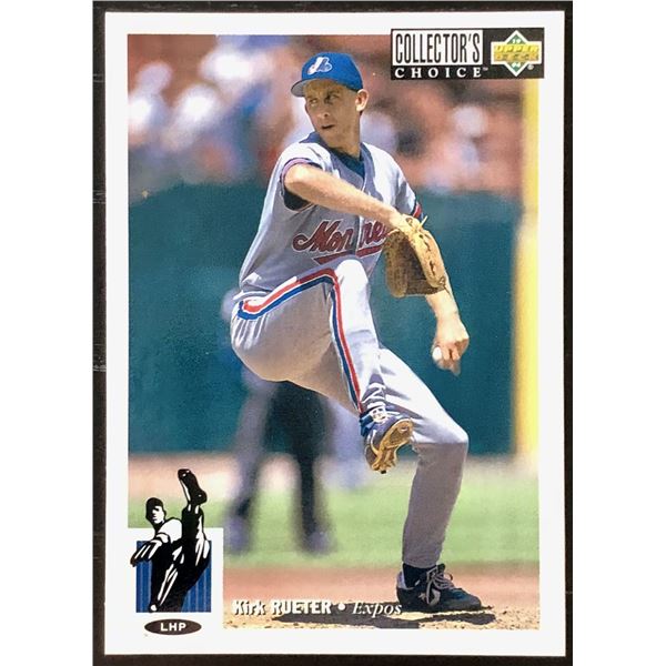 1994 UPPER DECK KIRK RUETER ROOKIE CARD