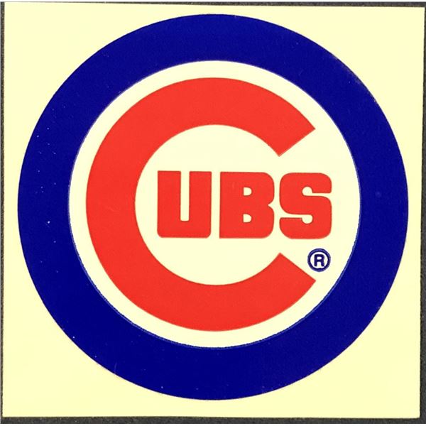 CHICAGO CUBS WINDOW DECAL