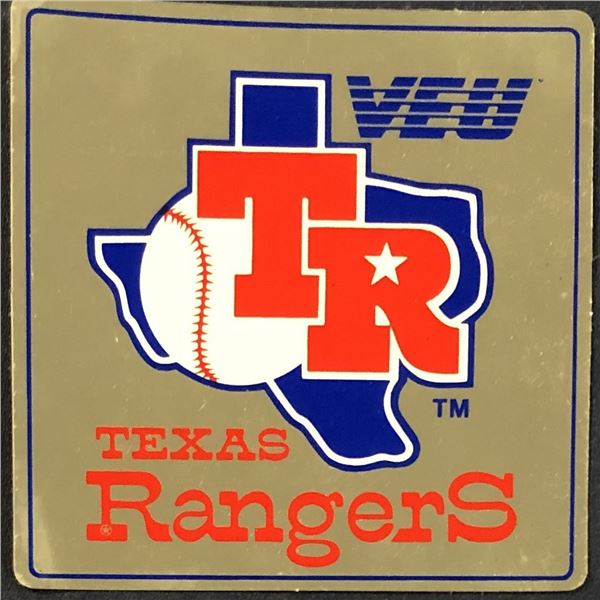 TEXAS RANGERS WINDOW DECAL