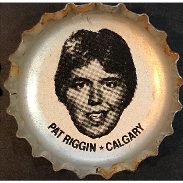 1980-81 PEPSI NHL BOTTLECAPS - PAT RIGGIN