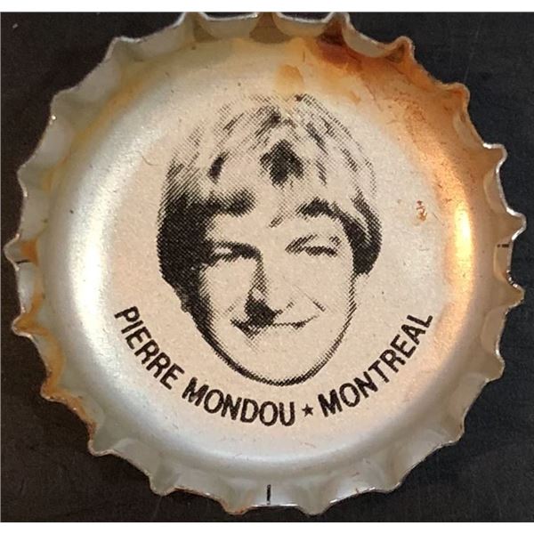1980-81 PEPSI NHL BOTTLECAPS - PIERRE MONDOU