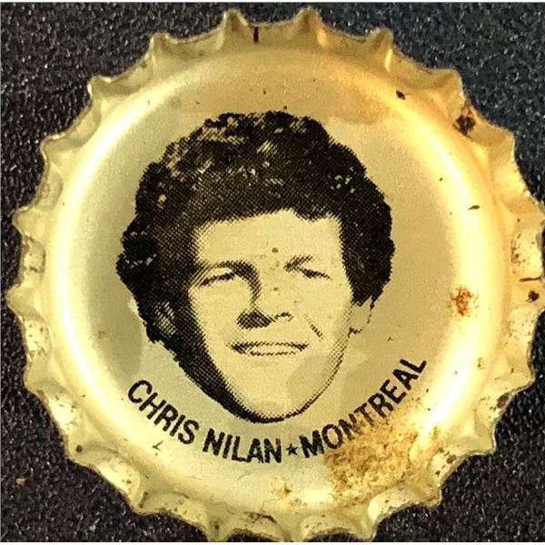 1980-81 PEPSI NHL BOTTLECAPS - CHRIS NILAN